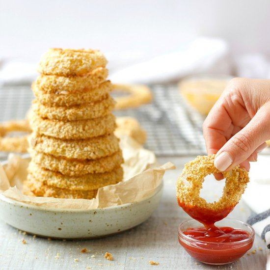 Baked Onion Rings