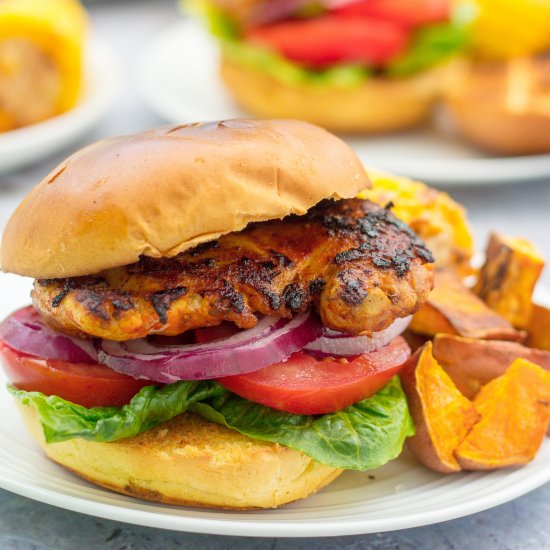 Peri Peri Chicken Burgers