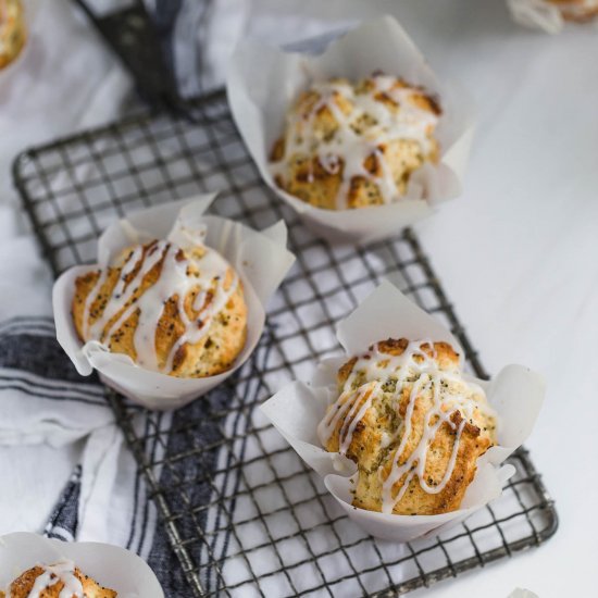 lemon poppyseed muffins