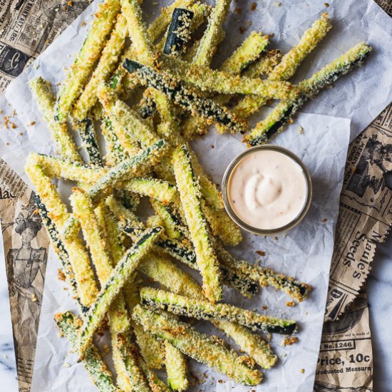 Crispy Zucchini Fries