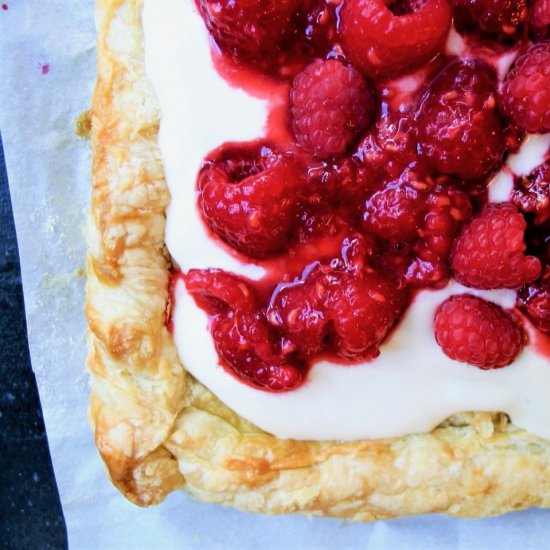 Crushed Raspberry Tart