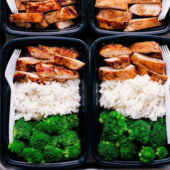 EASY TERIYAKI CHICKEN MEAL PREP