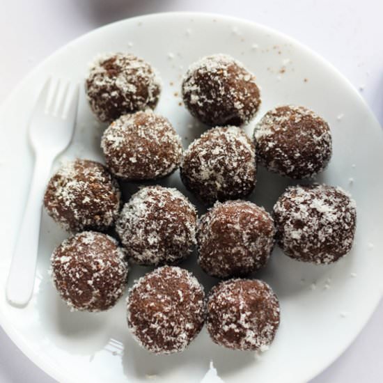 How To Make Chocolate Coconut Balls