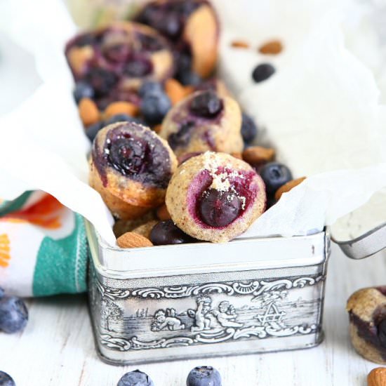 Brown Butter Blueberry Friands