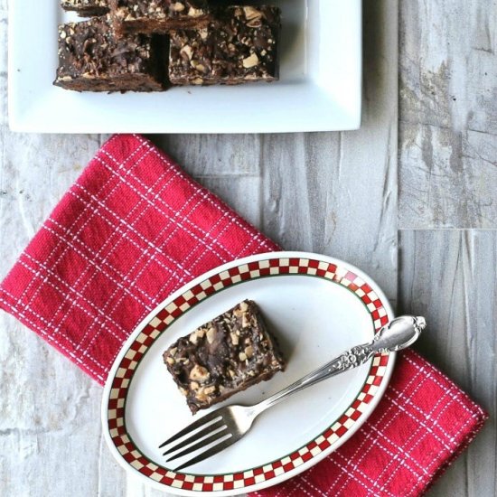 Heavenly Heath Bar Brownies