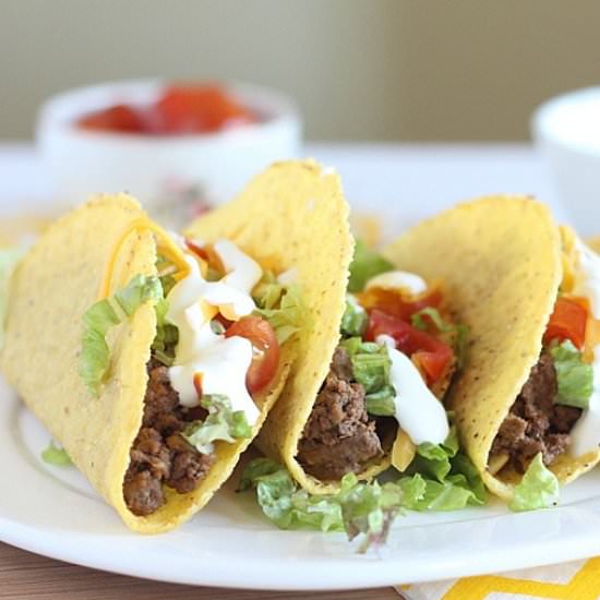 Ground Beef Tacos