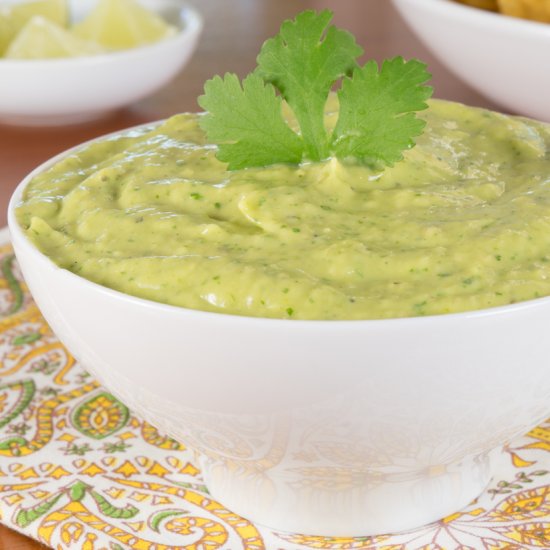 Avocado and Roasted Tomatillo Salsa