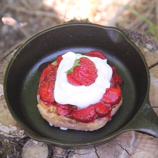 Doughnut Strawberry Shortcake