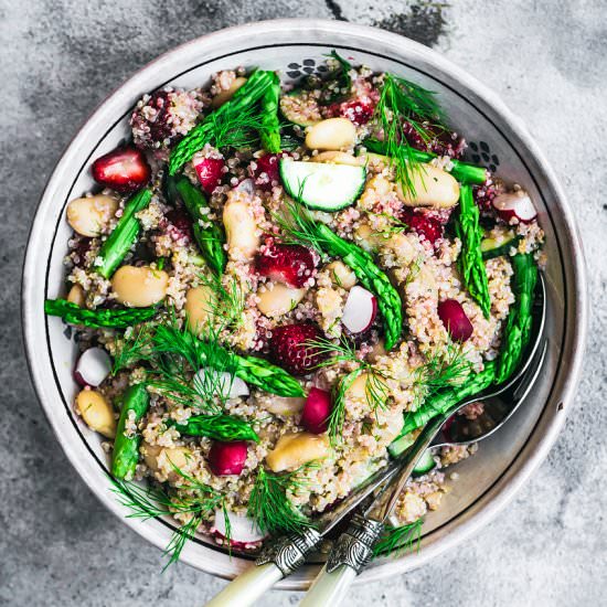 Asparagus Quinoa Salad