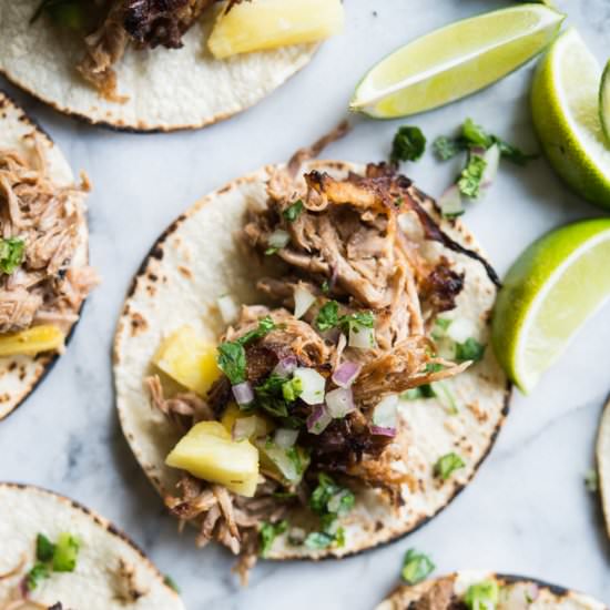 Instant Pot Tacos Al Pastor