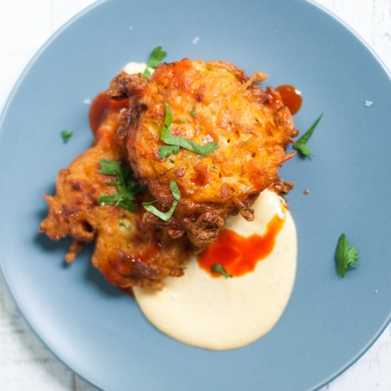 Carrot Zucchini Fritters