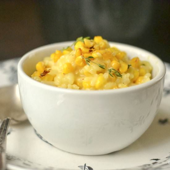 Roasted Corn Risotto