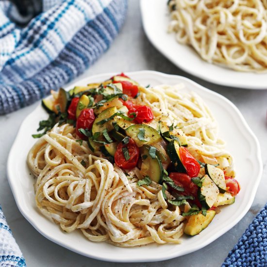 Creamy Goat Cheese Pasta