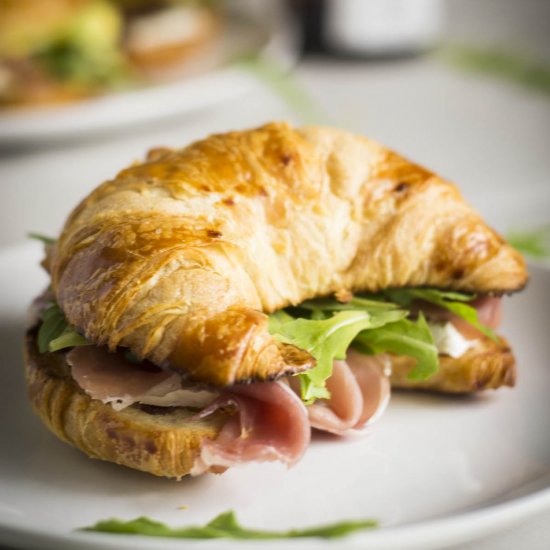 Breakfast Croissant Sandwiches