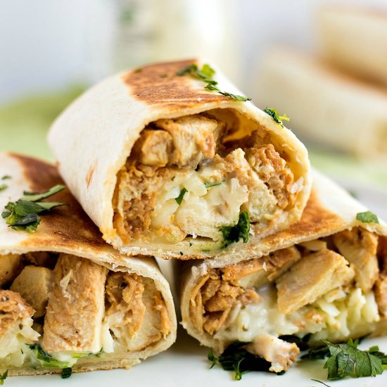 Chicken Ranch Wraps