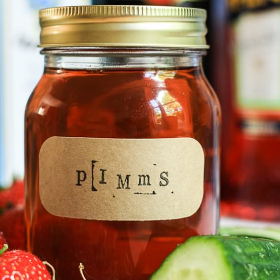 Homemade Pimms