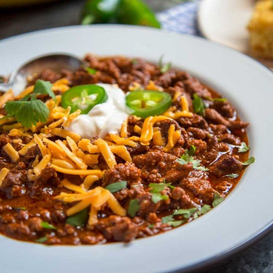 Real Deal Chili Con Carne