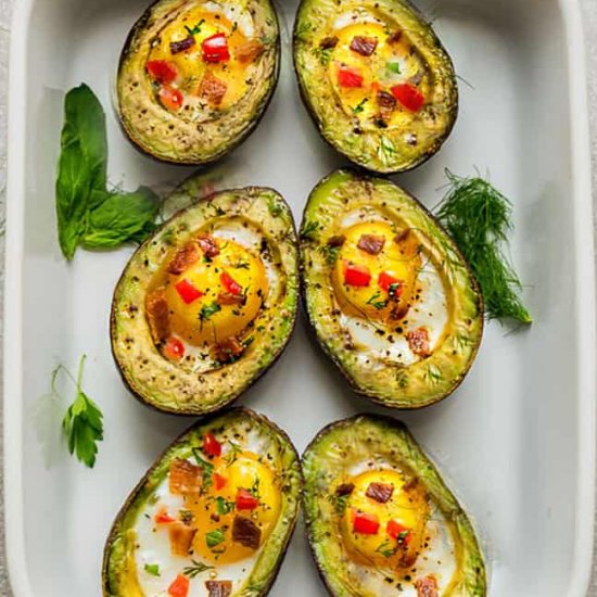 Avocado Egg Cups