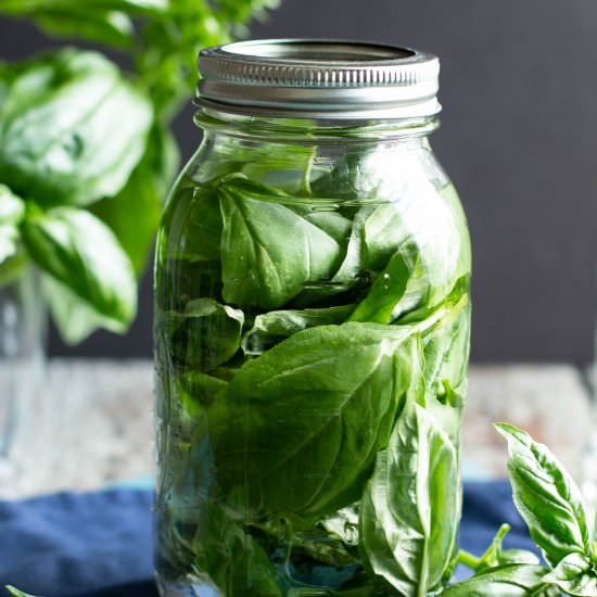 Basil Infused Vodka