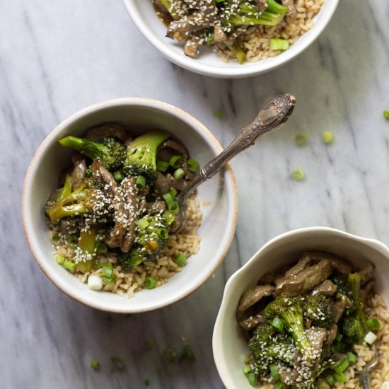 Restaurant-Style Beef & Broccoli