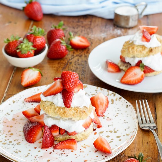 Strawberry Shortcake Biscuits