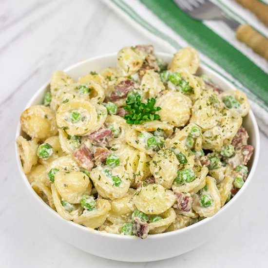 Prosciutto and Pea Pasta Salad