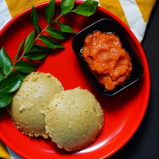 Curry Leaf idli