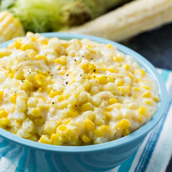 Skinny Creamed Corn