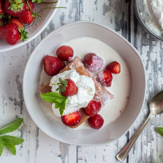 Gluten-free Strawberry Shortcake