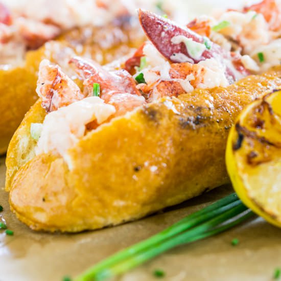 Maine-Style Lobster Rolls