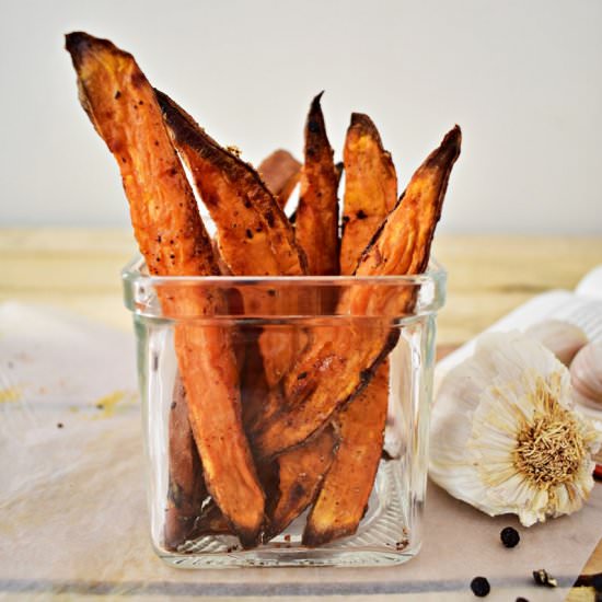 Baked Sweet Potato Chips