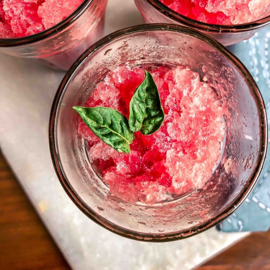 Watermelon Granita