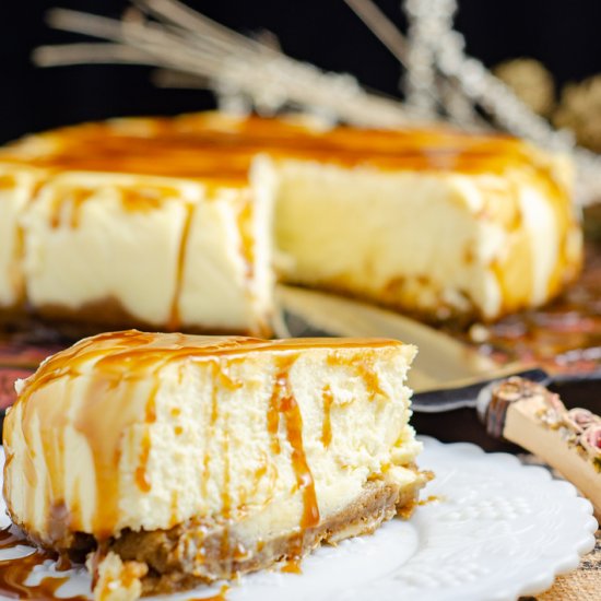 Butterscotch Blondie Cheesecake