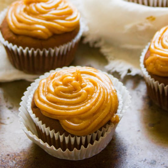 Chocolate Peanut Butter Cupcakes