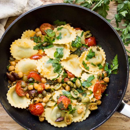 Mediterrane Raviolo