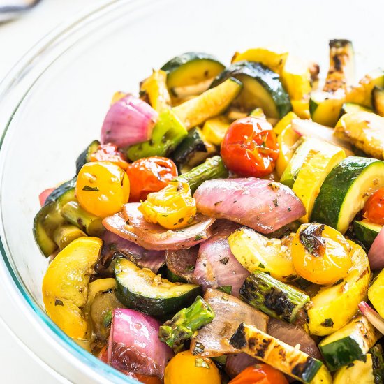 Grilled Mixed Vegetables