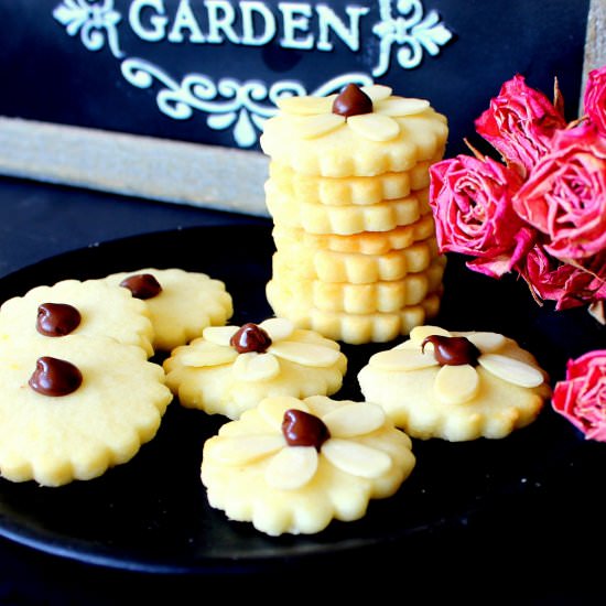 Rose Water Shortbread