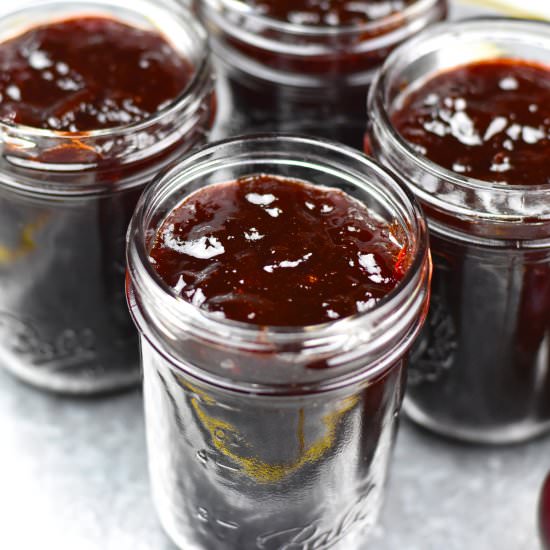 2-Ingredient Plum Jam