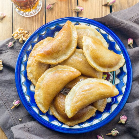 Middle Eastern Walnut Qatayef