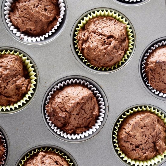 Chocolate & Banana Muffins