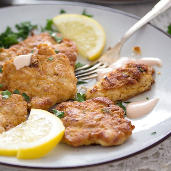 Tender Chicken Breast Fritters