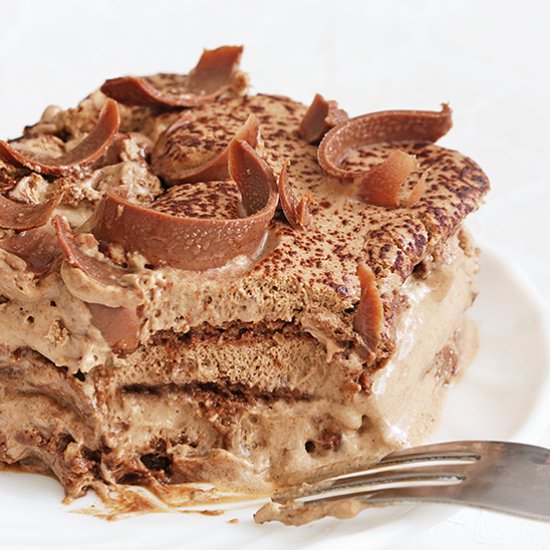 Mocha Chocolate Icebox Cake