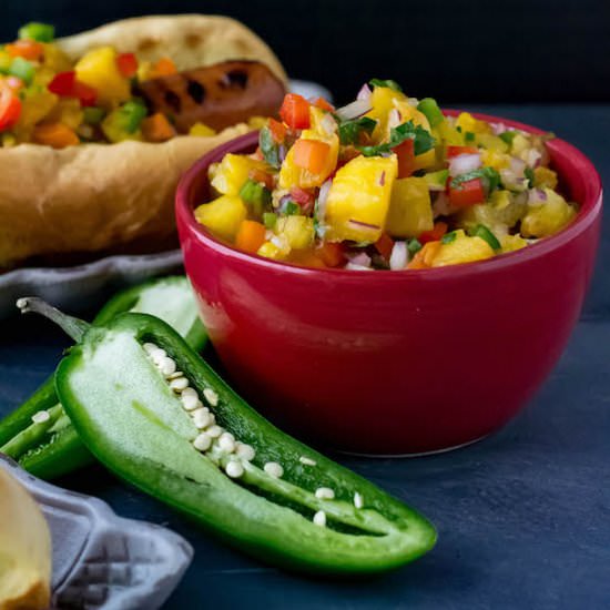 Fresh Pineapple Ginger Salsa