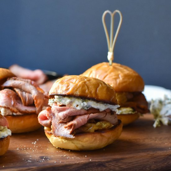 Tri-Tip Sliders