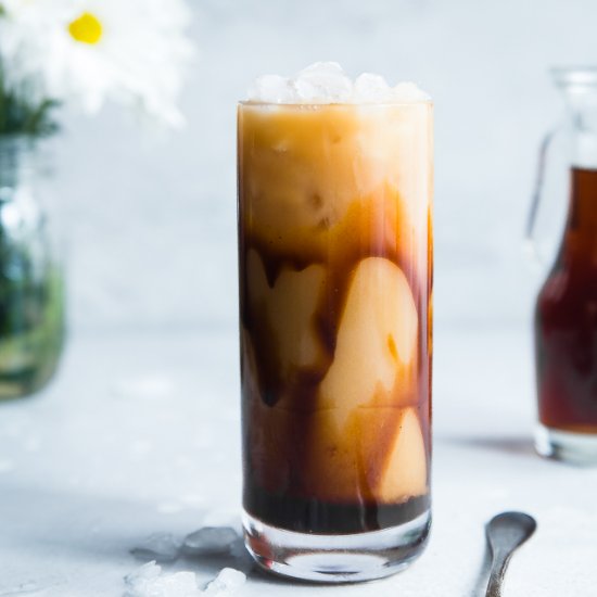 Homemade  Caramel  Iced  Coffee