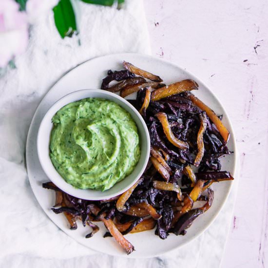 Roasted Beet Fries