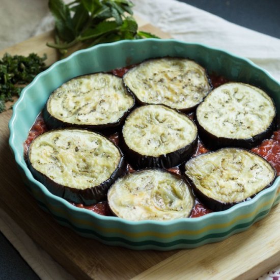 Greek Eggplant Caserole