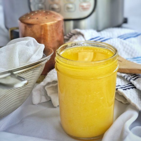 Instant Pot Brown Butter Ghee