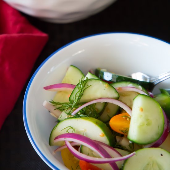 Cucumber Dill Salad