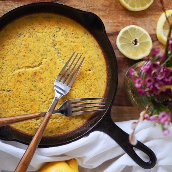 Lemon Poppy Seed Coconut Bread